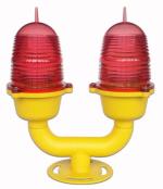 AeroLED Double Red Low Intensity Type B Obstruction Light